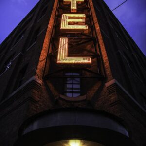 Brown Hotel Signage